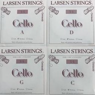 [台灣博聲提琴弦樂]丹麥LARSEN 大提琴弦 3/4 ADGC 單弦