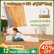 Tikar Getah Tebal Gulung 5-25M Large Size PVC Floor Sticker Waterproof Anti Moisture-proof Vinyl Flo