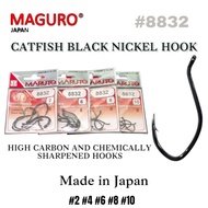 MARUTO 8832 CATFISH BLACK NICKEL FISHING HOOK
