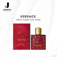 Versace Eros Flame EDP 50 ml (Men) – Warm Spicy Citrus Perfume with Woody Vanilla Base