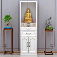 HY/💯Buddha Cabinet Household Buddha Shrine Altar Altar Worship Table Guanyin God of Wealth Position Lucky Cabinet Clothe