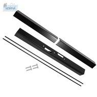 [szsirui] Adjustable Curtain Rod And Valance Fireplace Rod, Easy Installation, Curtain Rod Adjustable Fireplace Curtain, Rod