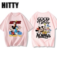 HITTY Cotton woman t shirt oversize korean style woman baju wanita baggy shirt oversized shirt woman