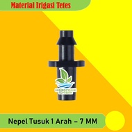 7 mm 1-Way Plug Nipple