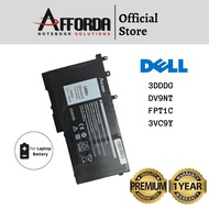 Dell 3DDDG DV9NT FPT1C 3VC9Y 83XPC 00JWGP 93FTF D4CMT 03VC9Y P27S P72G P60F Notebook Laptop Battery