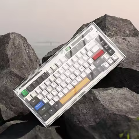 Acrylic Mechanical Keyboard Dust Cover New Mechanical Gaming Keyboard 104 Keys Mouse Protection Tran