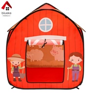 Kids Play Tent Pop Up Barn Play Tent No Installation Foldable Play Tent Portable Playhouse Tent Oxford Cloth Play Tent House  SHOPCYC1836