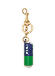 ANYA HINDMARCH POLO KEYRING LEATHER CHARM