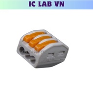 [5 Pieces]- PCT-213 Ic Lab VN 3-hole electrical wire connector