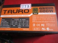 富鈞 XIGMATEK TAURO XTK-TB-0600A 600W 80+銅牌 電源供應器