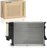 Frankberg Engine Radiator Compatible with 5 Series E39 520i 523i 528i 2.0L-2.8L 1995-1998 Water Cool