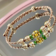 (24K 999.9% Gold Variation Rope Bracelet