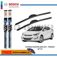 Bosch AEROTWIN Wiper Blade Set for HYUNDAI ELANTRA (MD) 2011-PRESENT (26 /14 )
