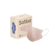 Sofara舒芙氧嬰兒立體空氣口罩30入（0-18個月）-紫藤花