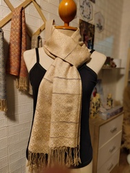 ผ้าพันคอ scarf ลายใหม่ 1-38 ผ้าคลุมไหล่หมักโคลน ขนาดกว้าง 70 ยาว 180 ซม. ของขวัญ ของชำร่วย ผ้าคลุมไหล่ ผ้าฝ้ายหมักโคลน ย้อมสีธรรมชาติ
