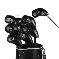 HARRIETT Golf Iron Headcover 3-SW Durable Sports Protector Case Golf Iron Covers Set Protective Cove