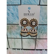 Dhwani Black Jumka Readystock