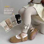 UNTABLE TIGHTS WITH FLOWER BOWS FOR KIDS