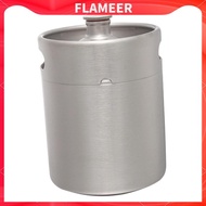 [FlameerMY] Stainless Steel Mini Keg Growler    Growlers for , Water, , , Coffee, Drinks,