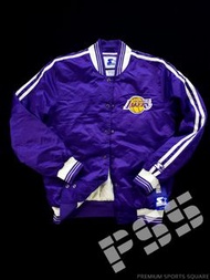 【現貨湖人Jacket】厚身夾棉款 湖人復古紫色外套 Lakers Jacket
