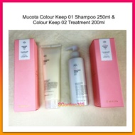 [Bundle Promo] Mucota Colour Keep 01 Shampoo 250ml + Colour Keep 02 Daily Treatment 200ml For Coloured &amp; Damaged Hair.