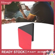 henye EBook Faux Leather Cover Lightweight Cloth Pattern Protective Case for Kindle 658 2019