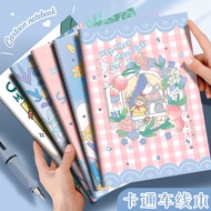 A5 Car Line Cartoon Retro Notebook B5 Cute Student Stationery Paper Student Prize Note Notebook 20.2