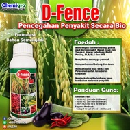 D-FENCE / DFENCE (1L) Racun Penyakit Padi / Racun Karah Daun dan Tangkai / Racun BLB dan BLS / Racun