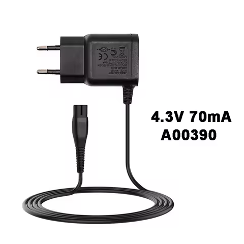 A00390 4.3V 70mA AC Power Adapter Charger for Philips Electric Shaver BT405/16 BT3206/14 QT4005 MG37