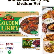 S&b Golden Curry 1Kg Medium Hot | Curry Block | Japanese Curry