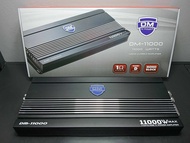 DM11000 พาวเวอร์แอมคลาสดี ขับซับให้ กำลังครับ 11,000 วัตต์ขับลำโพง 15 นิ้ว 18 นิ้วได้สบายไม่ร้อนใครช