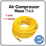 [Loose]Air Compressor Hose /High Pressure Yellow Air Hose/ Car Wash Air Pressure Pipe/ PAPI ANGIN