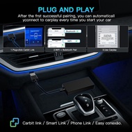 wsustore--Plug and Play Carbit Link to Wireless CarPlay Android AUTO Box Car Navigation Smart Car Ma