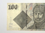 🇦🇺【VF】🦘 舊版澳洲100元紙幣 (1982-1992)