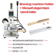 ZONESUN ZS-100B เครื่องปั๊มฟอยด์ร้อนดินสอใช้ได้สองด้าน ขนาด 10x13 ซม.