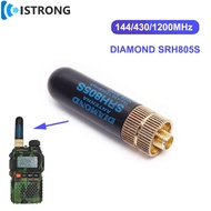 2 pcs/lot DIAMOND SRH805S  Radio Antenna 144/430MH UHF/VHF Dual Band Signal Amplifier for Baofeng UV-82/3R/5R/10R/S9