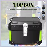 Kotak Motosikal 57L Motorcycle Top Box  ABS Universal Motorcycle Top Box Premium Motorcycle Waterpro