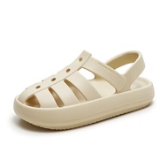 UTUNE Roman Sandals For Women Men Couple Outdoor Beach Shoes Summer EVA Rubber Thick Cushion Breatha