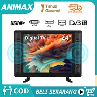 ANIMAX TV LED Digital 24 inch 25 inch HD Ready Televisi Murah