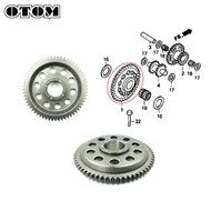 Halloween OTOM Motorcycle Clutch Engine Parts Start Big Gears For HONDA AX-1 NX250 AX 1 NX 250 Chine