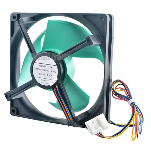 12539JE-15L-BU 9G22A74 DC15V 0.20A 4-Pin Axial Flow Fan Cooling Fan for Refrigerator Motor