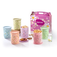 Tupperware One Touch Spring Collection Set - One Touch Canister Junior 1.25L
