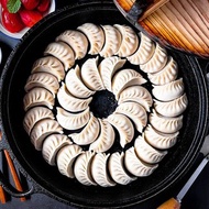 【角鑄燒餃子】手作煎餃水餃 - 香辣打拋