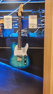 （日本代購🇯🇵）Fender 2024 Collection Made in Japan Hybrid II Telecaster Quilt Aquamarine