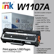 STARINK Compatible to HP W1107A 107A HP107A for HP Laserjet 107A 107w MFP 135a 135w 137fnw Printer