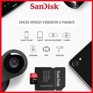 Sandisk  A2 Extreme Pro micro SD Card Memory Card  การ์ดหน่วยความจำ 32GB/64GB/128GB/256GB/512GB