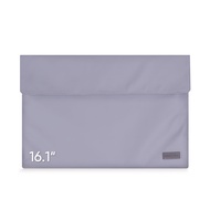 ARZOPA 16.1" Portable Monitor Sleeve Bag, PU Leather Case for Travel Monitor Laptop, Grey