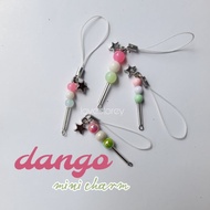 Mini charm dango | Dango bead keychain