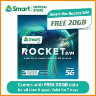 ∴ ✰ ⎯ HOME WIFI Unli Data 7 Days Free 20GB Smart Bro Rocket 5G Sim