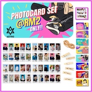 [ASTRO] PHOTOCARD ASTRO STARRY ROAD ALL LIGHT RISE EUN WOO MJ PHOTOCARD NOTEBOOK TICKET ALBUM